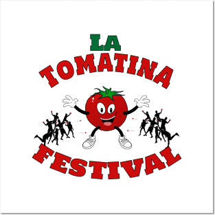 La Tomatina Festival Posters and Art